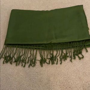Army green scarf
